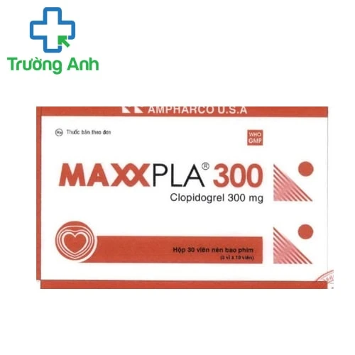 Maxxpla 300mg - Thuốc phòng ngừa xơ vữa động mạch hiệu quả của Ampharco USA