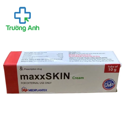 Maxxskin 10g Mediplantex - Thuốc điều trị viêm da dị ứng hiệu quả