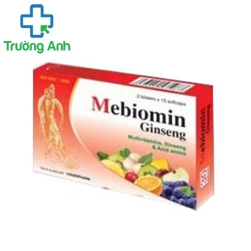 Mebiomin Ginseng - Giúp tăng cường sức khỏe hiệu quả