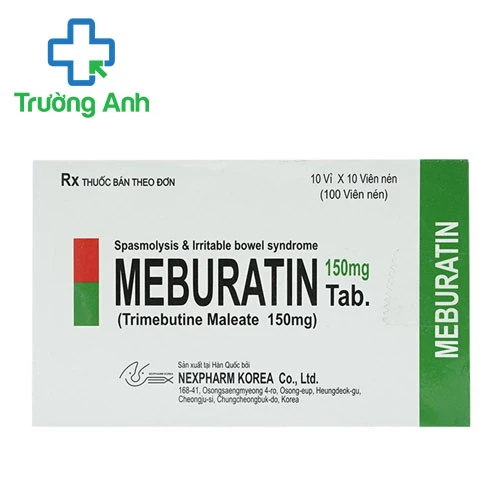Meburatin 150mg - Thuốc điều trị rối loạn chức năng tiêu hóa của Hàn Quốc