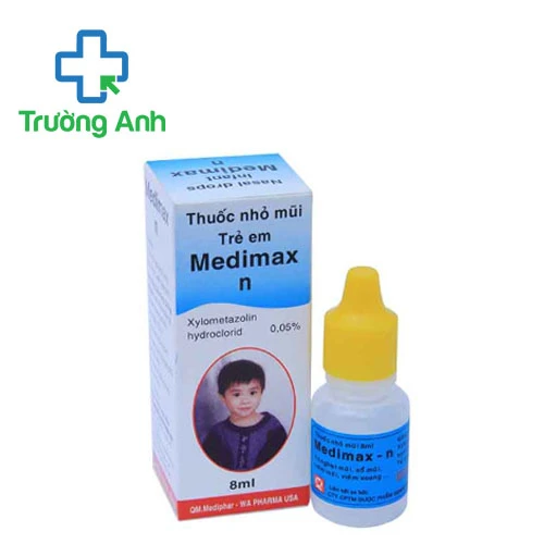 Dung dịch nhỏ mũi Medimax N 8ml Mebiphar