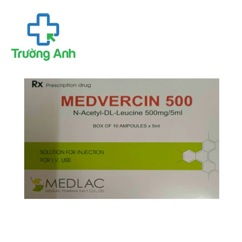 Medvercin 500 Medlac - Thuốc điều trị triệu chứng chóng mặt hiệu quả