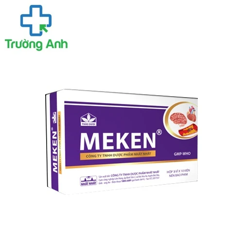Meken - Giúp hỗ trợ tai biến mạch máu não hiệu quả