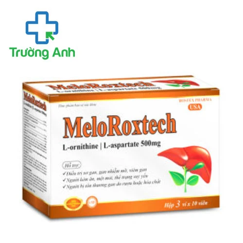 MeloRoxtech 500mg Rostex Pharma - Hỗ trợ tăng cường chức năng gan hiệu quả