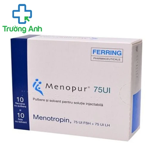 Menopur 75UI - Thuốc điều trị vô sinh do thiểu năng buồng trứng hiệu quả 