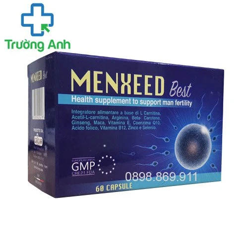 Menxeeed - Hỗ trợ điều trị vô sinh hiếm muộn, yếu sinh lý nam giới