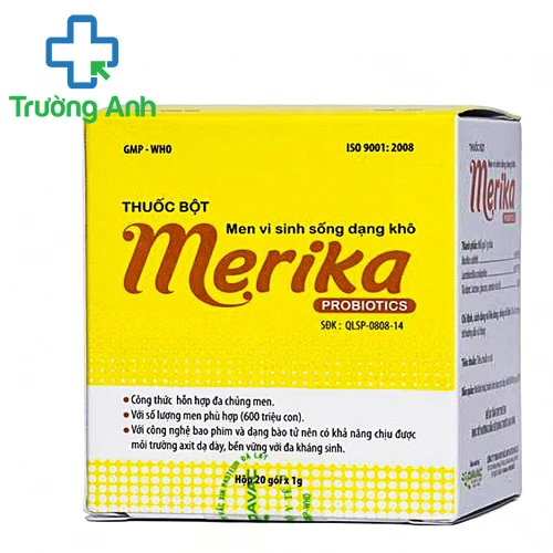 Merika Probiotics - Men vi sinh giúp cân bằng hệ vi sinh đường ruột