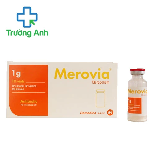 Merovia 1g - Thuốc điều trị nhiễm khuẩn hiệu quả của Hy Lạp