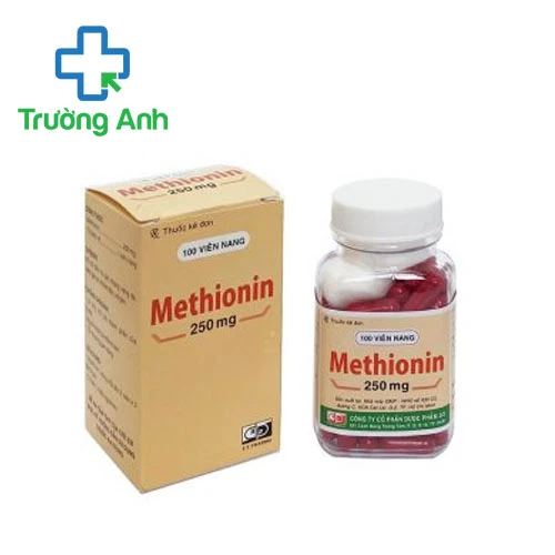Methionin 250mg F.T.Pharma - Thuốc điều trị quá liều Paracetamol hiệu quả