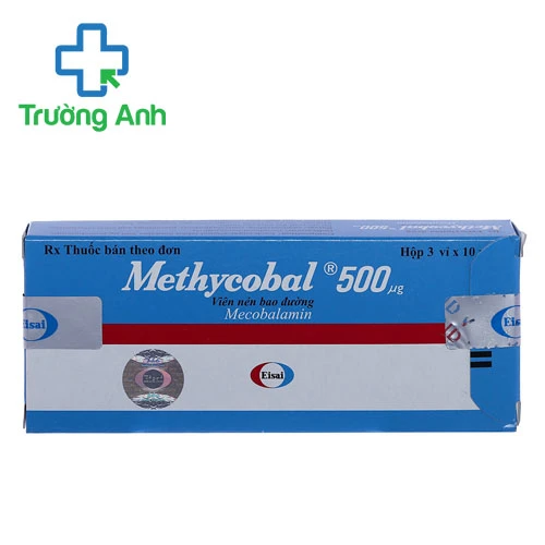 Methycobal 500mcg Eisai (30 viên) - Thuốc điều trị các bệnh lý thần kinh hiệu quả