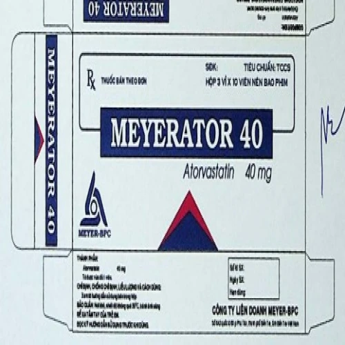 Meyerator 40 - Thuốc điều trị tăng cholesterol máu hiệu quả