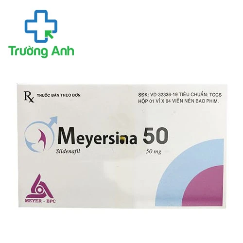 Meyersina 50mg - Thuốc điều trị rối loạn cương dương hiệu quả