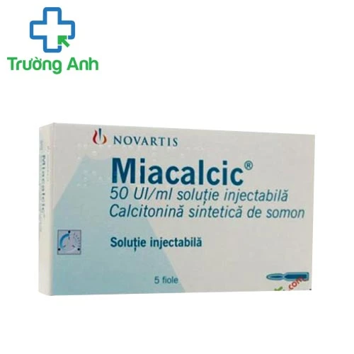 Miacalcic 50 IU/ml - Thuốc điều trị loãng xương hiệu quả của Thụy Điển