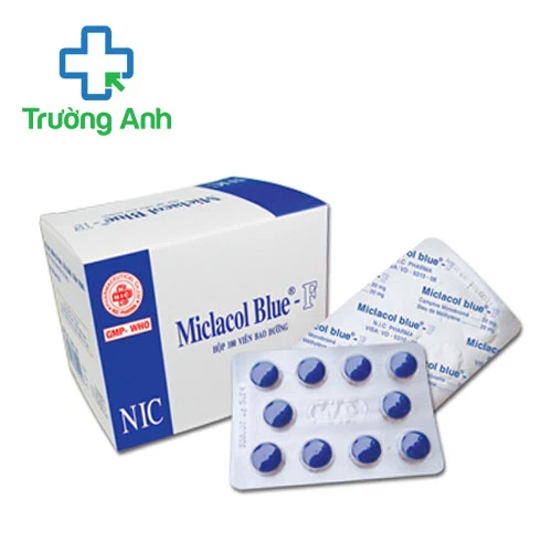 Miclacol Blue-F Nic Pharma - Thuốc điều trị viêm đường tiết niệu hiệu quả
