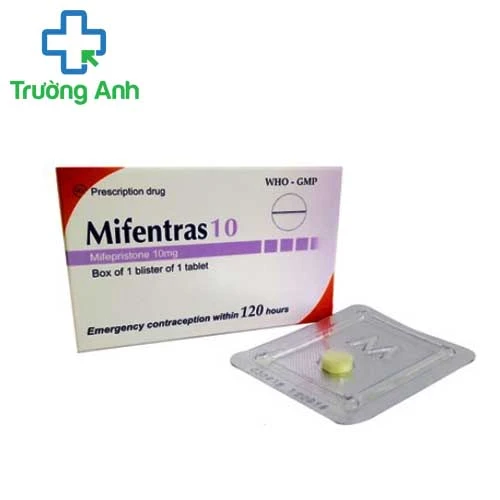 Mifentras 10mg - Thuốc tránh thai khẩn cấp hiệu quả