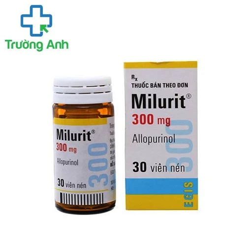 Milurit 300mg - Thuốc điều trị bệnh gout hiệu quả