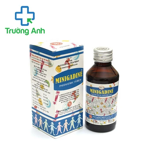 Minigadine 120ml - Thuốc phòng ngừa thiếu vi chất ở trẻ