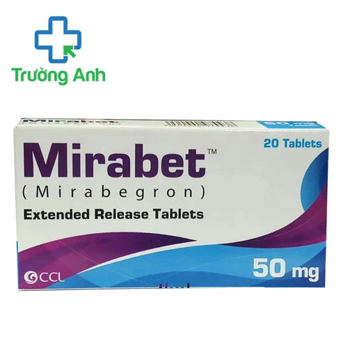 Mirabet 50mg - Thuốc điều trị bàng quang hoạt động quá mức của Pakistan