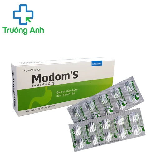 Modom's - Thuốc điều trị buồn nôn hiệu quả của DHG
