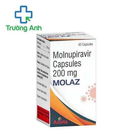 Molaz 200mg (Molnupiravir) - Thuốc điều trị Covid 19 hiệu quả của Ấn Độ