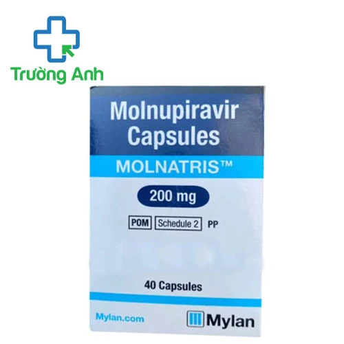 Molnatris 200mg (Molnupiravir) Mylan - Thuốc kháng virus hiệu quả