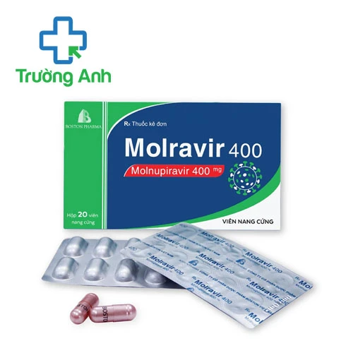Molravir 400 (molnupiravir) Boston - Thuốc điều trị Covid-19 hiệu quả