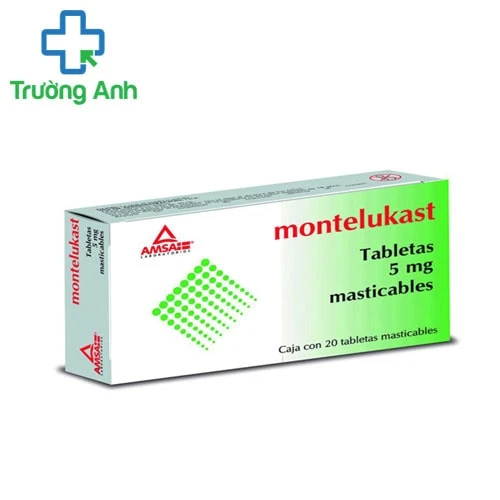 Montelukast 5mg AMSA - Thuốc điều trị bệnh hen suyễn hiệu quả