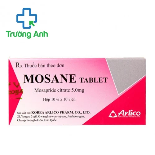 Mosane Tablet - Thuốc điều trị trào ngược dạ dày thực quản của Hàn Quốc