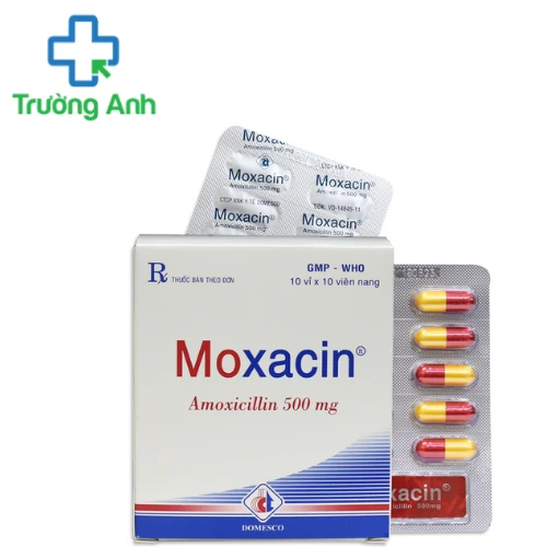Moxacin (viên nang) - Thuốc điều trị nhiễm khuẩn của Domesco