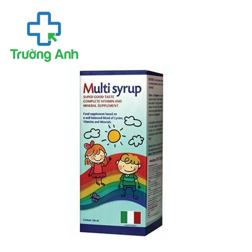 Multi Syrup 100ml Erbex - Hỗ trợ bổ sung vitamin và khoáng chất hiệu quả