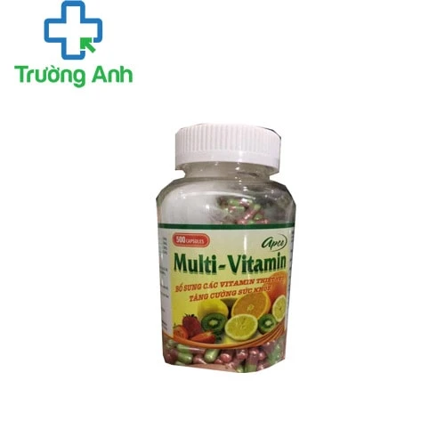 Multivitamin 500 viên - Thuốc bổ sung các vitamin hiệu quả