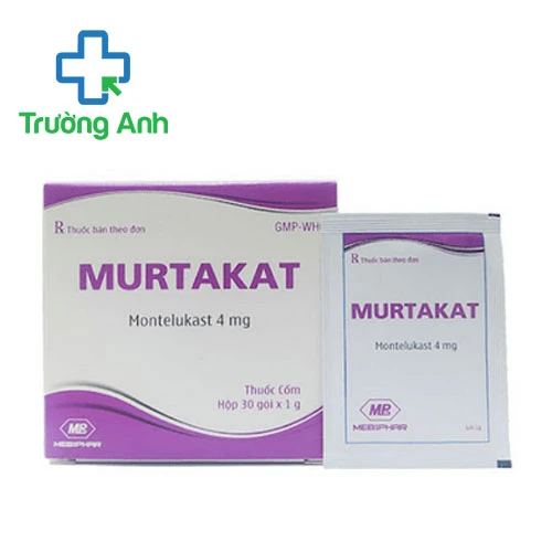Murtakat 4mg Mebiphar - Thuốc điều trị hen suyễn hiệu quả