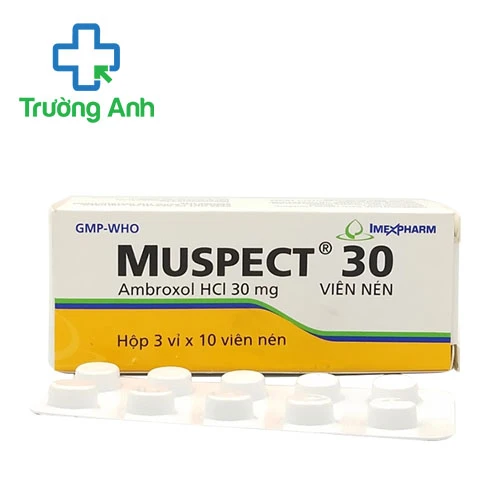Muspect 30 Imexpharm - Thuốc điều trị tiêu nhầy đường hô hấp