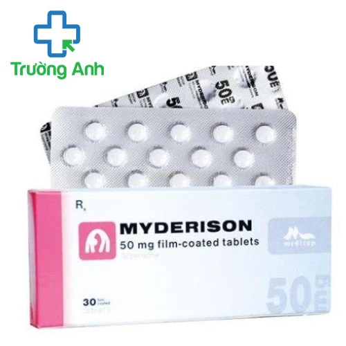 Myderison 50mg - Thuốc điều trị tăng trương lực cơ hiệu quả