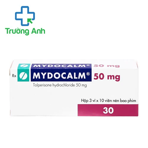 Mydocalm 50mg - Thuốc điều trị triệu chứng co cứng cơ hiệu quả