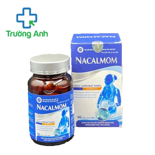 Nacalmom - Bổ sung Calci, vitamin D3 và MK7 hiệu quả cho cơ thể