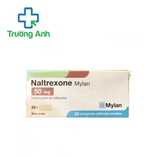 Naltrexone Mylan 50mg - Thuốc điều trị nghiện rượu hiệu quả