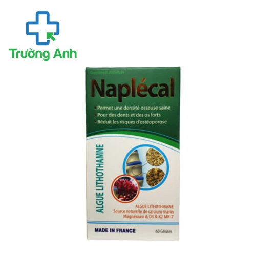 Naplecal Lustrel - Viên uống bổ sung canxi cho xương chắc khỏe