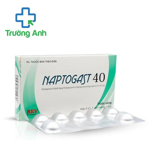 Naptogast 40 - Thuốc điều trị loét dạ dày tá tràng hiệu quả