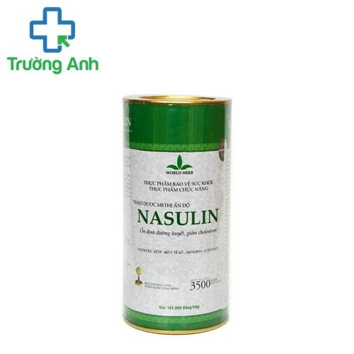 Nasulin - TPCN hỗ trợ điều trị bệnh tiểu đường hiệu quả