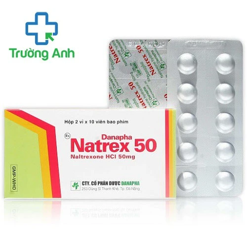 Danapha-Natrex 50 - Thuốc cai nghiện ma túy và rượu hiệu quả của