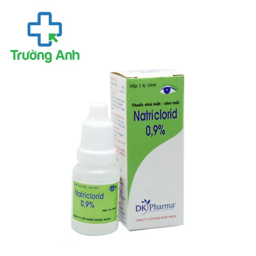 Natri Clorid 0,9% 10ml DK Pharma - Dung dịch nhỏ mắt hiệu quả