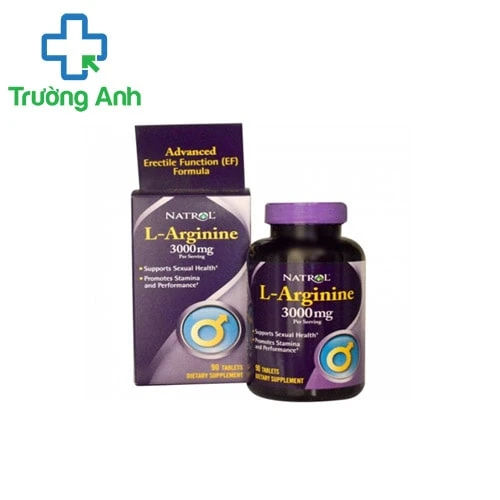 Natrol L-Arginine 3000mg - Thuốc điều trị tăng cường sinh lý phái mạnh hiệu quả