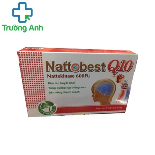Nattobest Q10 - Giúp tăng cường tuần hoàn máu não hiệu quả
