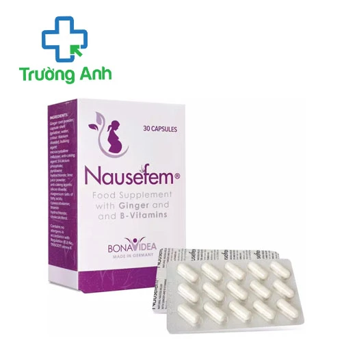Nausefem - Hỗ trợ giảm tình trạng buồn nôn, nghén thai kỳ hiệu quả