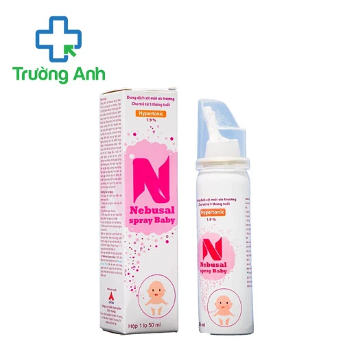 Nebusal Spray 1.9% 50ml CPC1HN - Dung dịch xịt mũi chống nghẹt mũi hiệu quả 