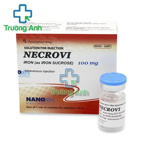Necrovi - Thuốc điều trị máu do thiếu sắt của Nanogen