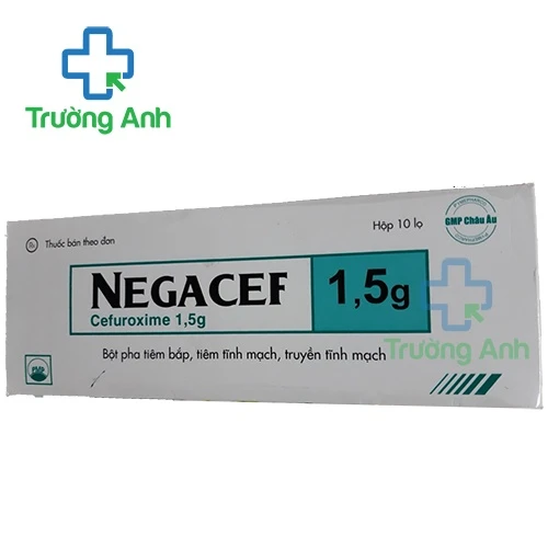 Negacef 1,5g - Thuốc điều trị nhiễm trùng hiệu quả của Pymepharco