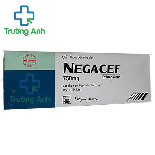 Negacef 750mg - Thuốc điều trị nhiễm trùng hiệu quả của Pymepharco