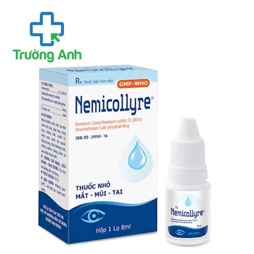 Nemicollyre 8ml HD Pharma - Thuốc nhỏ mắt, mũi, tai hiệu quả